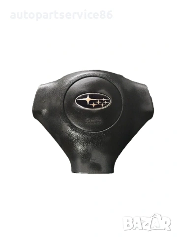 Волан с въздушна възглавница, черен, за Subaru Legacy (2003-2009)