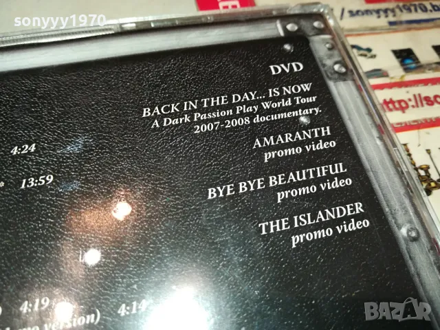 NIGHTWISH MADE IN HONG KONG-ORIGINAL CD/DVD-ВНОС SWEDEN 3003251917, снимка 13 - CD дискове - 49700496