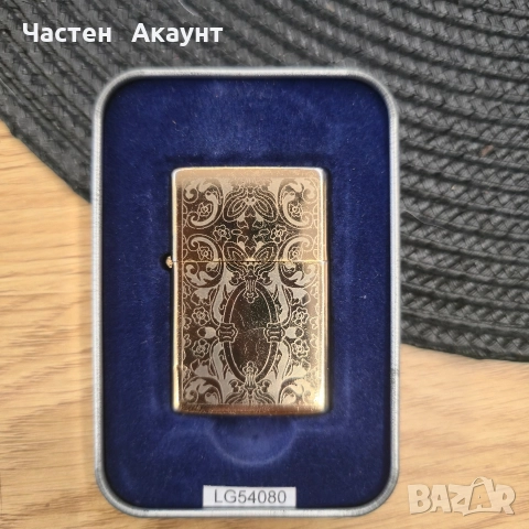 Колекционерска запалка TEAM PISTOL (LG54080) - Златно Гравиране