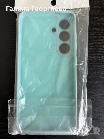 Силиконов Калъф за Samsung Galaxy S24, Мента, снимка 2 - Калъфи, кейсове - 54298392