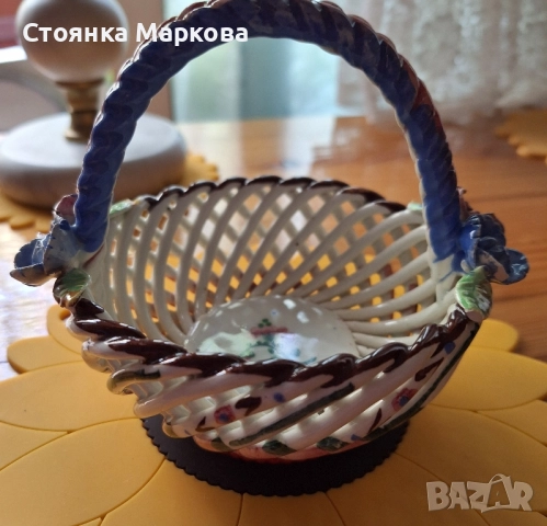 Красива кошничка от Англия, снимка 5 - Декорация за дома - 51680680