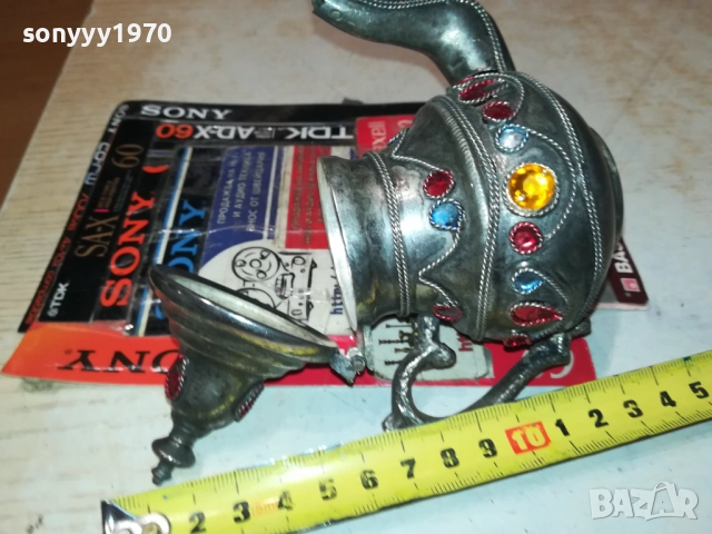 КРАСИВ ЧАЙНИК ОТ ФРАНЦИЯ 0710252025, снимка 11 - Антикварни и старинни предмети - 51979513