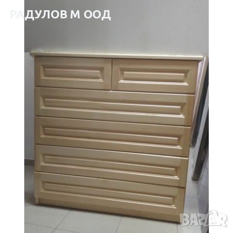 Скрин масив чам 100 × 50 × 100см с 6 чекмеджета