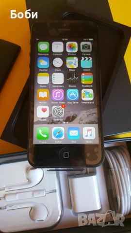 APPLE IPHONE 5 16GB BLACK ios 8.4.1, снимка 1 - Apple iPhone - 46227781