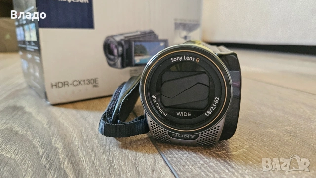 Видео-камера Sony Handycam hdr-cx130e, снимка 6 - Камери - 54098876
