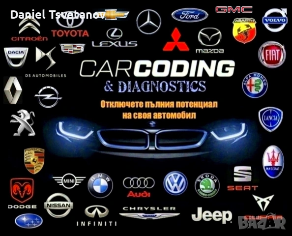 Отключване на екстри, диагностика, кодиране, програмиране и софтуерни решения