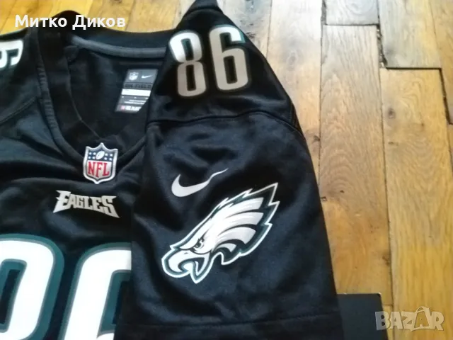 Philadelphia Eagles NFL # 86 ERTZ тениска американски футбол нова маркова на Найк размер С, снимка 8 - Други спортове - 46822398