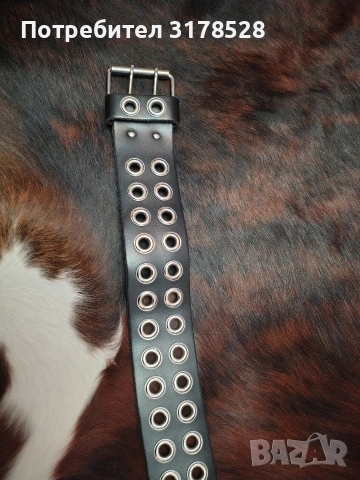 Колан с двойна катарама , снимка 2 - Колани - 53850390