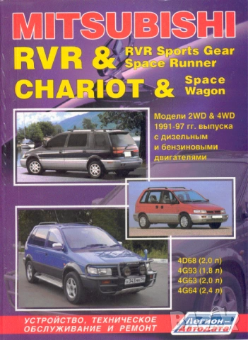 Mitsubishi RVR-Две ръководства за ремонт и техн.обслужване /на CD/, снимка 2 - Специализирана литература - 54245783