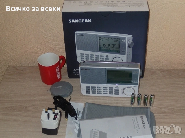 Sangean ATS-909X2 чисто ново, снимка 3 - Радиокасетофони, транзистори - 54047859