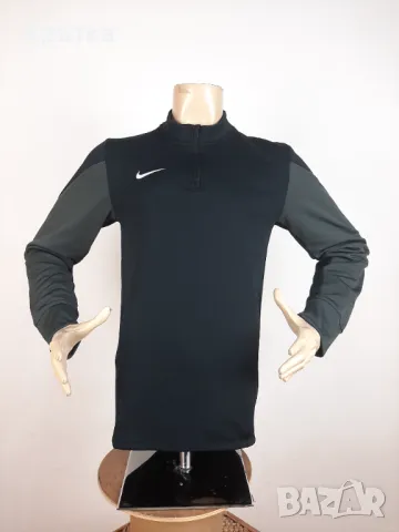 Nike Football - Оригинална мъжка блуза с цип размер S-M, снимка 1