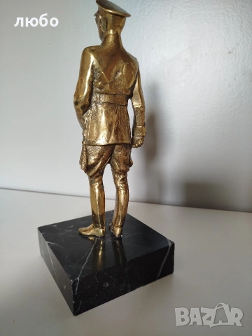 БРОНЗОВА СТАТУЯ-СКЛУПТУРА ФРАНКО , снимка 10 - Антикварни и старинни предмети - 53960063