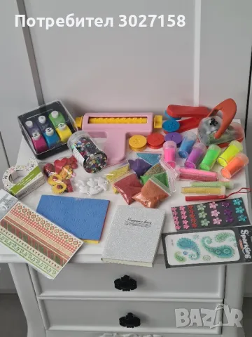 Детски комплект за творчество / крафт материали