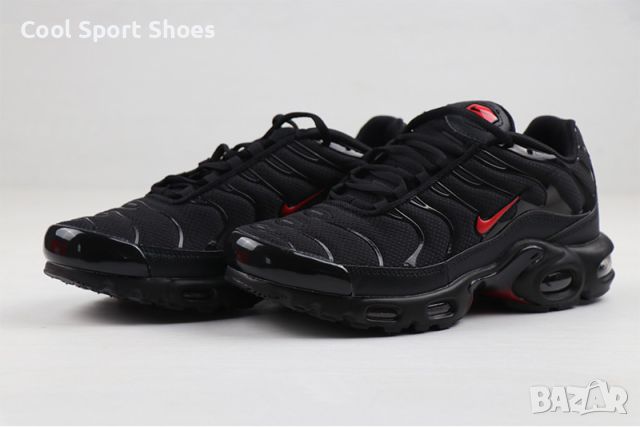 Nike TN AirMax Black and Red / Оригинална Кутия, снимка 4 - Спортни обувки - 45236939
