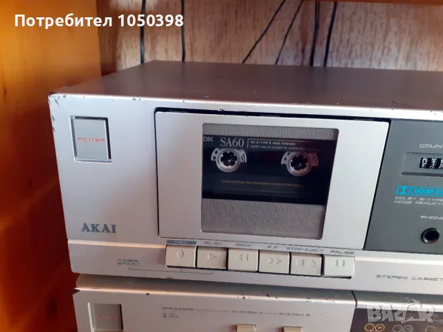 Дек AKAI HX-A2 Japan - Рядък японски, снимка 3 - Декове - 48648104