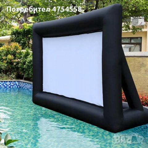🎬 Надуваем проекционен екран за кино на открито, снимка 5 - Друга електроника - 53961094