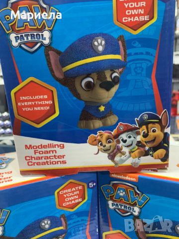 Моделираща пяна Paw Patrol / Персонаж Чейс, снимка 2 - Фигурки - 45667221