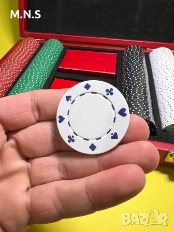 Покер Сет +Чипове , снимка 9 - Рулетки - 53760503