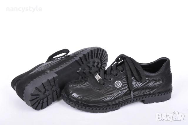 НОВО! Дамски ниски обувки от естествена кожа, снимка 4 - Дамски ежедневни обувки - 51719429