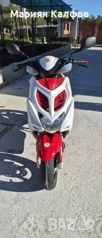Скутер Yamaha Aerox 50 кубика, снимка 4 - Мотоциклети и мототехника - 53857413
