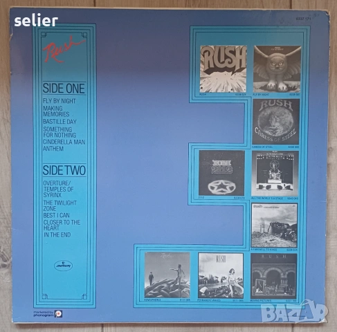 Rush ‎– Rush Through Time Издание 🇳🇱 HOLLAND 1982г Стил:ROCK,HARD ROCK Състояние на винила:като зв, снимка 2 - Грамофонни плочи - 53083752