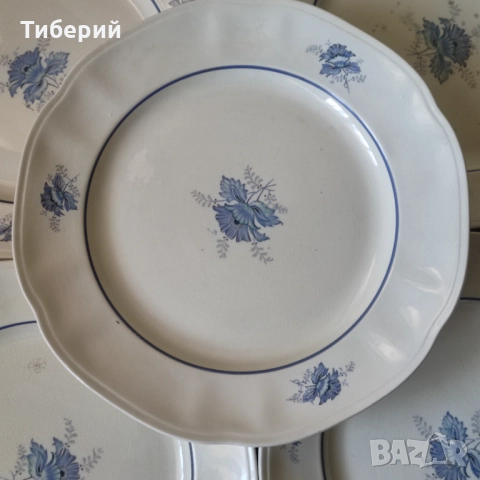 Порцеланови чинии плитки, снимка 7 - Други - 52428102