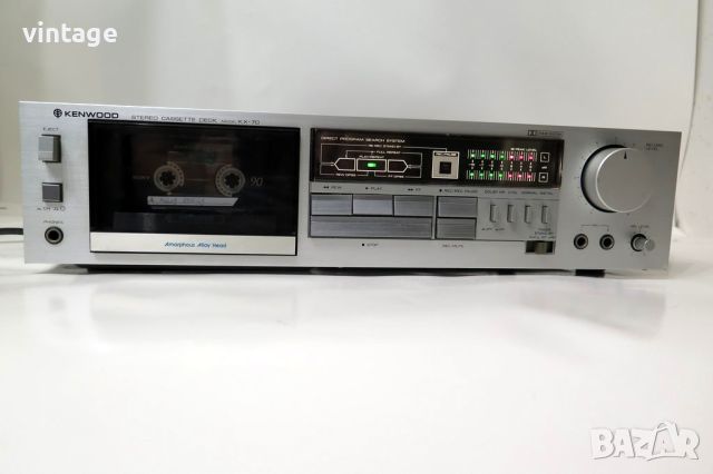 Kenwood KX-70 Stereo Cassette Deck, снимка 4 - Декове - 46067483