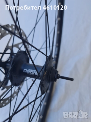 Комплект шосейни капли с гуми Shimano Deore 26x1, снимка 5 - Велосипеди - 52240099