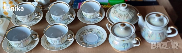 Сервиз за кафе - 14 части, снимка 4 - Сервизи - 53775121