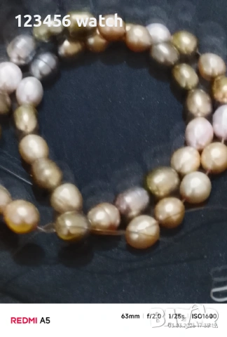   естествени перли за коли мулти колор, снимка 11 - Колиета, медальони, синджири - 53696329