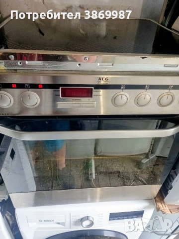 печка със керамични котлони AEG , снимка 2 - Печки, фурни - 54170130
