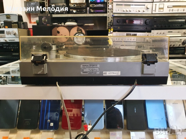 💽📻📀🎶 Грамофон ONKYO CP-1011P Отлично техническо състояние. Има забележки по външния вид ( видими, снимка 12 - Грамофони - 50575532