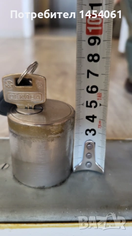 Хоризонтална греда за входна врата с патрон Dekaba, снимка 7 - Входни врати - 53699114