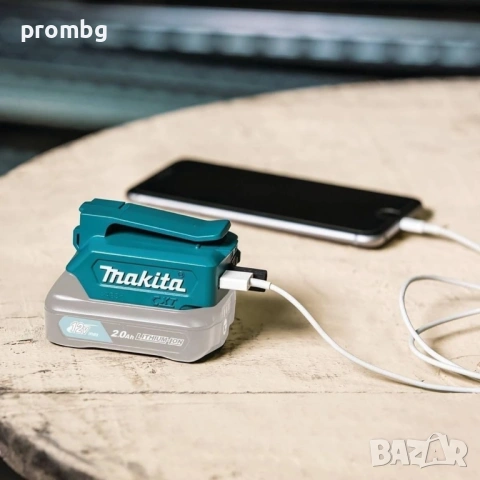 Makita USB адаптор за зарежданe на смартфони, таблети, 10,8 V/12 V, снимка 2 - Други инструменти - 34784370