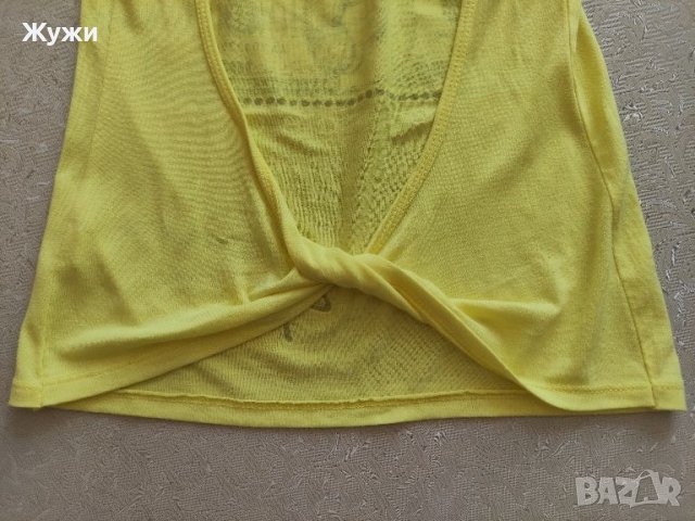 Страхотна дамска блузка ,размер М, с гол гръб, снимка 5 - Тениски - 46289096