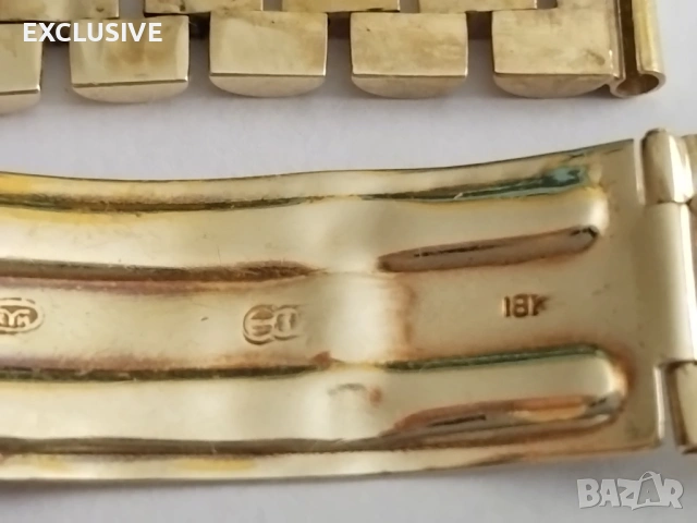 Rolex Datejust 18k solid gold  / Ролекс 18к златен каса и верижка/, снимка 13 - Мъжки - 53065833