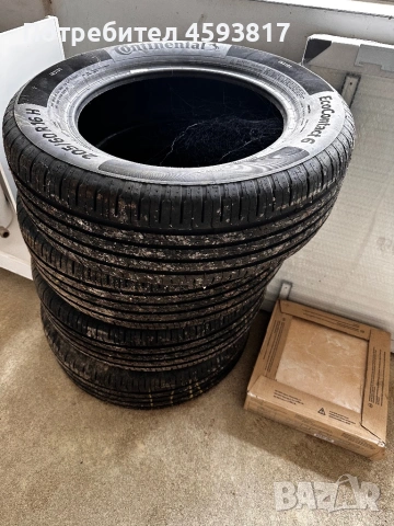 4 броя Летни гуми CONTINENTAL 205/60R16 H EcoContact 6