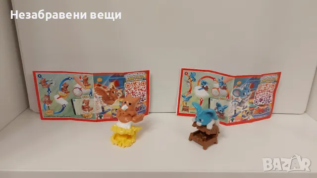 Двойни серии и единични играчки от Киндер, Kinder, снимка 6 - Колекции - 49699354