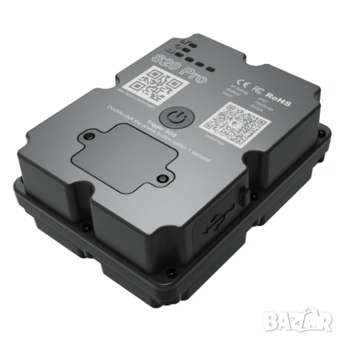 4G GPS тракер S20 Pro, супер батерия до 120 дни, с предплатена СИМ, силен магнит, снимка 2 - Аксесоари и консумативи - 53660014