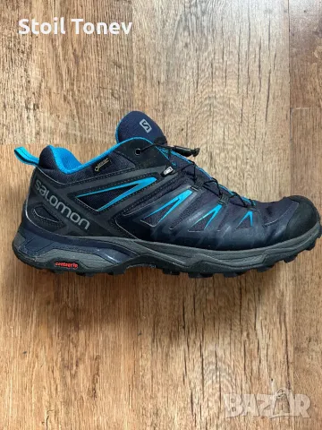 Продавам Мъжки туристически обувки Salomon X Ultra 3 Gtx, снимка 2 - Зимни спортове - 48079729