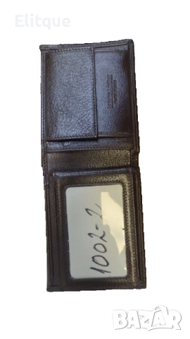 Мъжко портмоне в изчистен дизайн от естествена к., снимка 11 - Портфейли, портмонета - 52895592