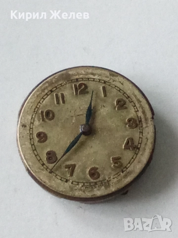 Механизъм с циферблат от стар ръчен часовник 52096