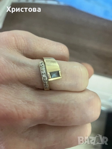 Златен пръстен 14k.,3,31 грама