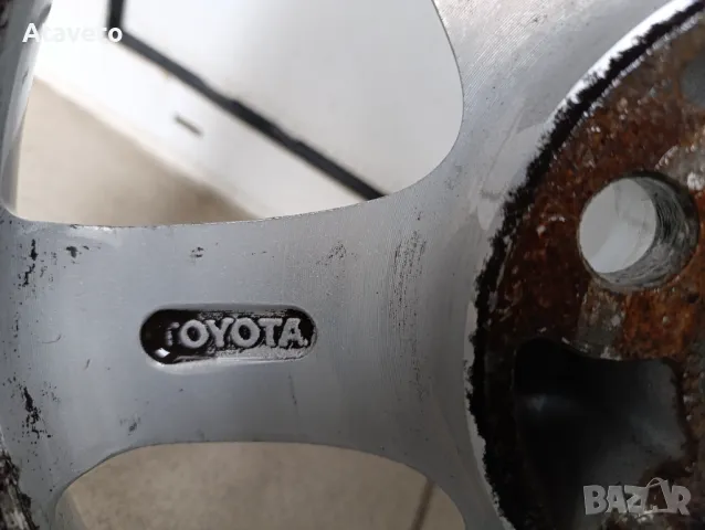 Алуминиеви джанти Toyota 6JJ15цола 4х100 Made in JAPAN, снимка 12 - Автомобили и джипове - 46649379