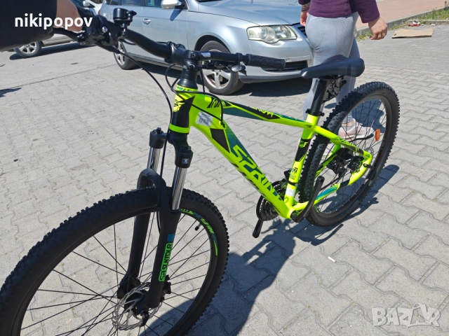 PA Велосипед 27.5" MAVERICK жълт, снимка 7 - Велосипеди - 54276919