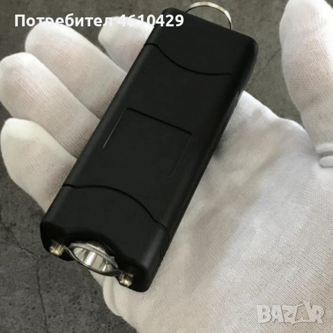 Устройство за самозащита - електрошок 5000K V и LED фенер – компактно, презареждаемо, снимка 2 - Друга електроника - 53427437