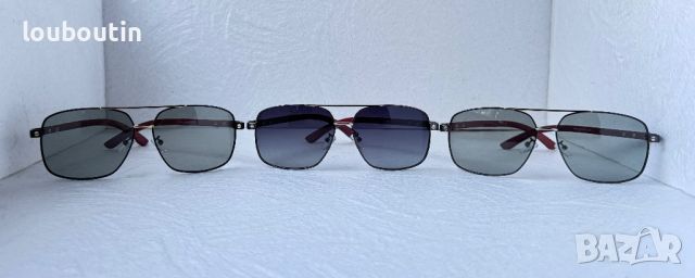 Cartier мъжки слънчеви очила с дървени дръжки правоъгълни , снимка 14 - Слънчеви и диоптрични очила - 46011511