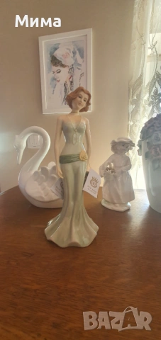 Две нови красиви порцеланови дами на REGA, снимка 15 - Декорация за дома - 53097033