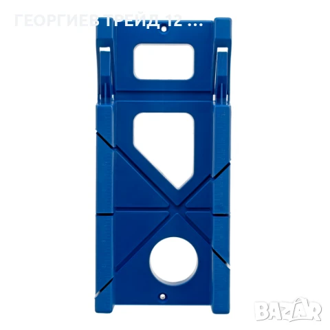 Пасвател, пластмасов, син, 4 ъгъла на рязане + трион, 350 мм - 22536, снимка 5 - Други инструменти - 50645119