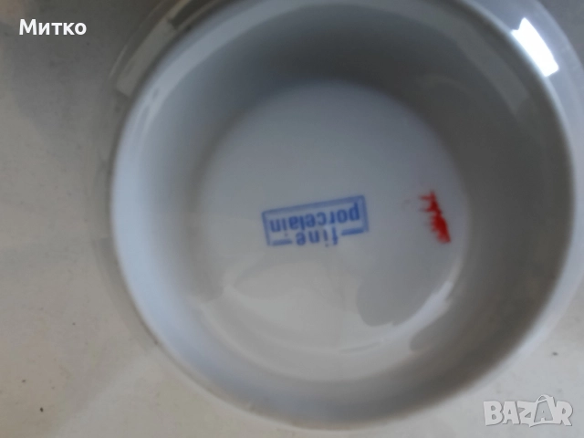 Сервиз за кафе от финен костен порцелан , снимка 6 - Сервизи - 52710181